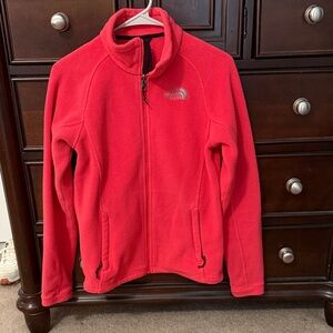 The North Face Vibrant Red Fleece Jacket